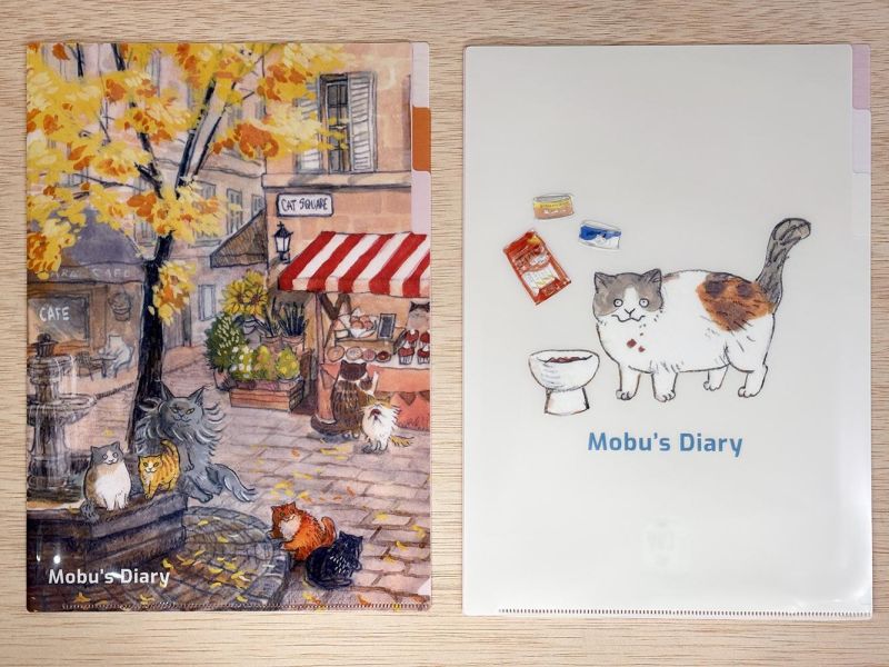 資料夾 - Moby's Diary系列 摸布想自己賺罐罐, 黑山的烏鴉, Kathy Lam, 手繪貓咪