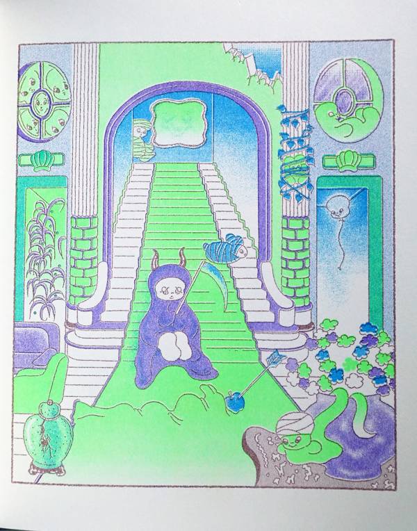 MILK LAND ancco,復古可愛,risograph