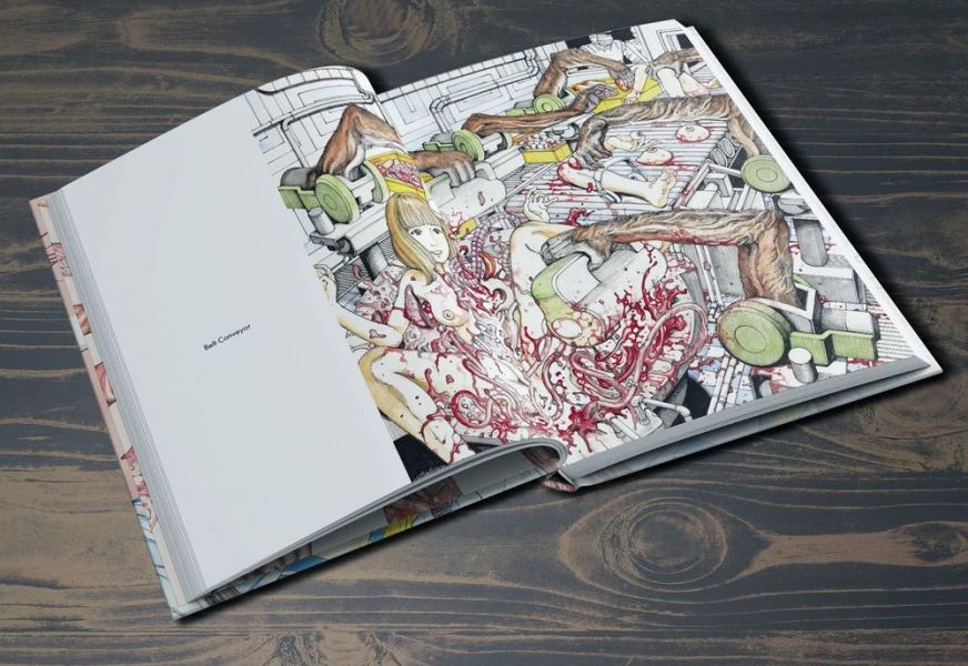 [畫冊] Shintaro Kago Art Book vol.1 駕籠真太郎, 獵奇漫畫