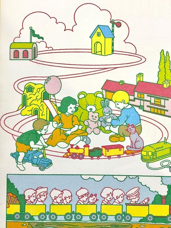 PLAYDAYS / SMALLTALK SMALLTALK, 美式復古插畫, RISOGRAPH畫冊