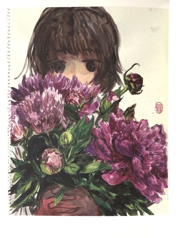 MINAHAMU / 白いシャツ 