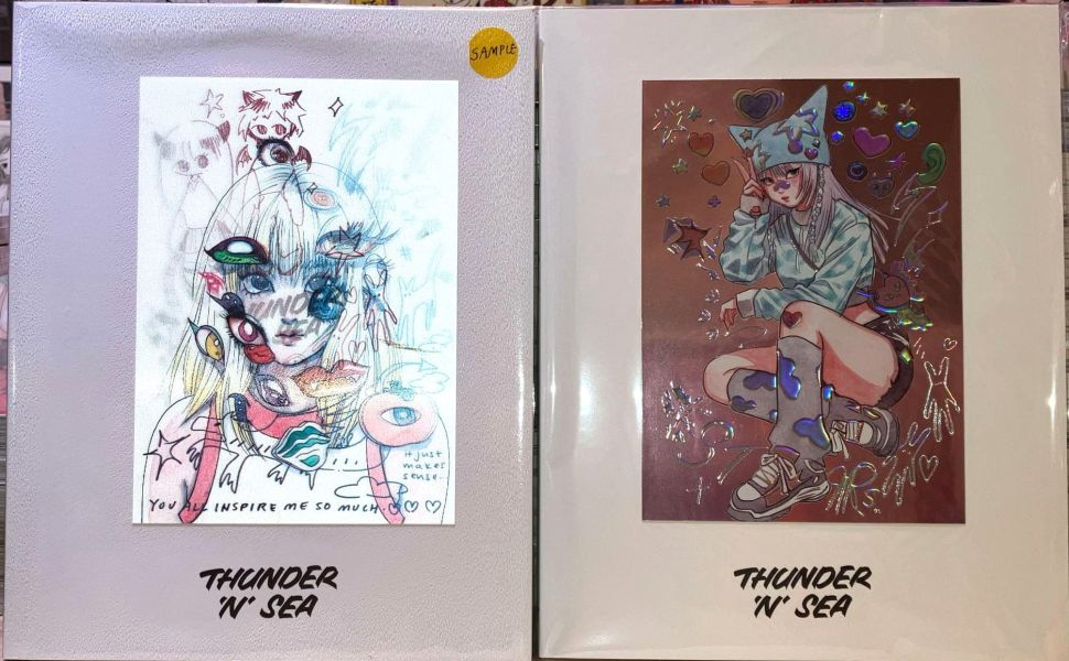 THUNDER 'N' SEA  / 門小雷 x KAI 門小雷, 門小雷自費出版畫集, 門小雷畫冊
