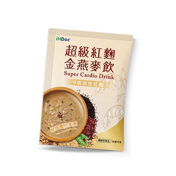 iHDoc 超級紅麴  金燕麥飲(30g/包) 