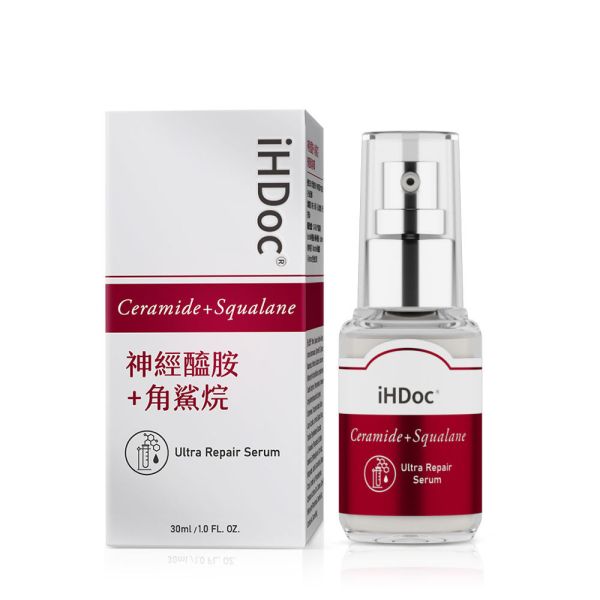 iHDoc®神經醯胺+角鯊烷 修復保濕精華(30ml/瓶) 