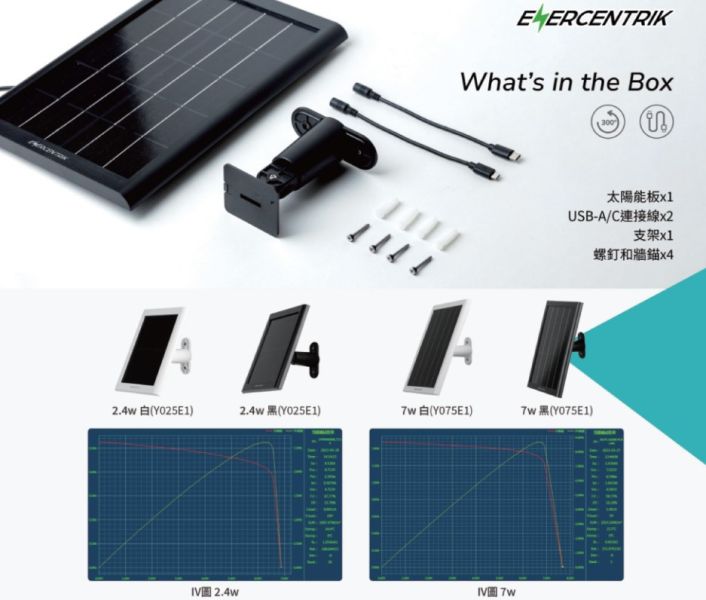 太陽能板 2.4w 7w 行動充電 太陽能 台灣製 太陽能版 