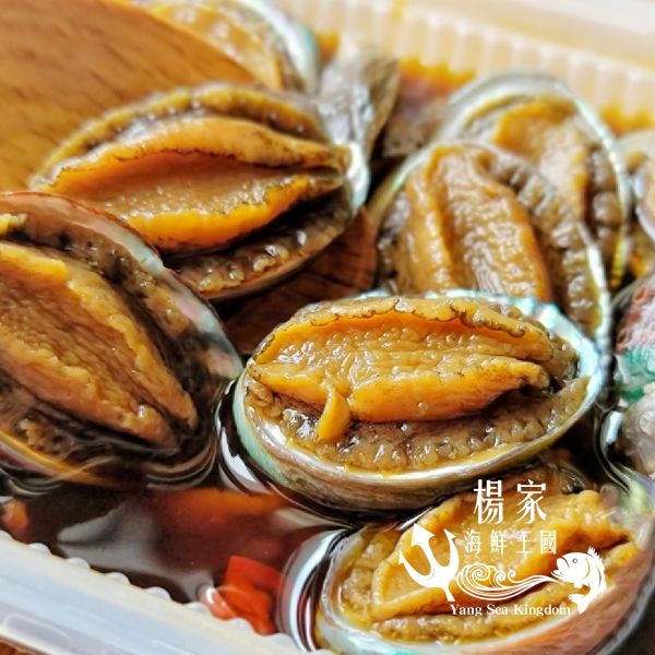 富美蒜味秘滷鮑魚 淨重400g±10% (固形物200g±10%) 約15粒 