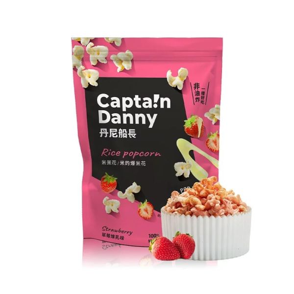 米米花*草莓煉乳味(奶素)100g/包 