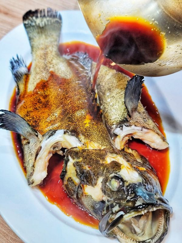 龍虎石斑 600g 以上 (去鱗去腮去肚) 贈川燒豆瓣醬 *1包 