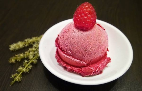 （限量）【玫瑰荔枝覆盆莓雪酪】：致敬知名法國甜點師Pierre Hermé的夢幻組合！ 玫瑰荔枝覆盆子, 雪酪, Pierre Hermé, 駱師傅法式冰淇淋, 酸, 玫瑰, 荔枝, 覆盆子