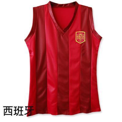 無袖足球長版背心足球服 現貨世界盃足球T恤女運動短T恤 足球衣 筱雅衣舖【BT1116】足球服 女足球服