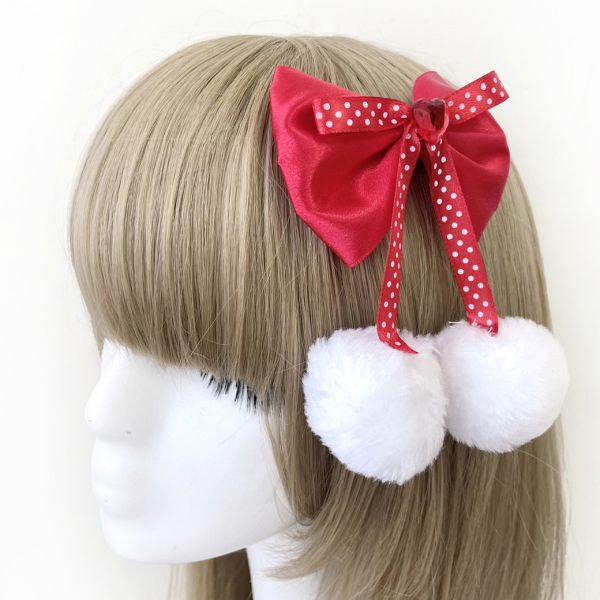 手作聖誕蝴蝶結頭飾 手作聖誕頭飾髮夾聖誕蝴蝶結頭飾 耶誕小禮服派對頭飾舞台造型 攝影寫真 筱雅衣舖【A85-1】