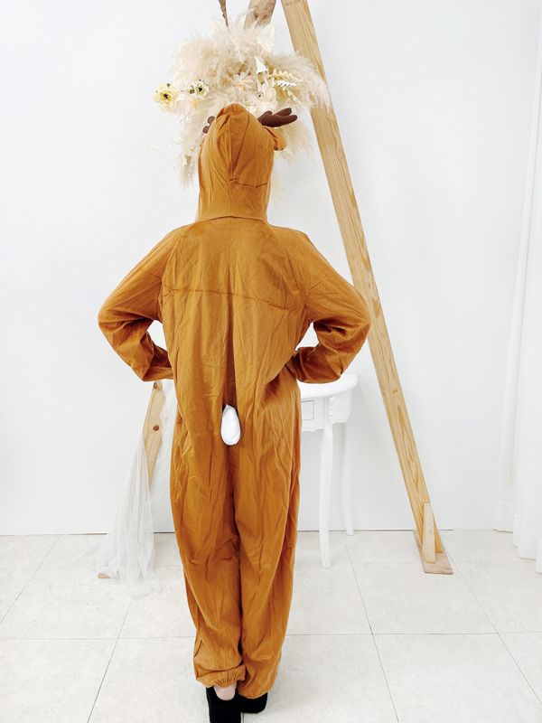 聖誕麋鹿裝 男女麋鹿連身衣 聖誕麋鹿裝 麋鹿連身衣 男女聖誕造型服裝動物連體衣 筱雅衣舖【BA1218】