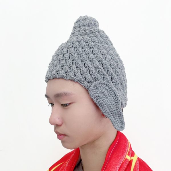 搞笑佛祖帽佛祖毛帽 佛祖頭套 隔日到貨搞笑佛祖帽佛祖毛帽 佛祖頭套 佛祖針織帽交換禮物萬聖節服裝筱雅衣舖【A255】