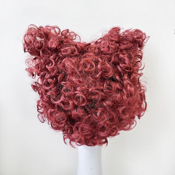 愛麗絲夢遊仙境紅心皇后假髮 愛麗絲夢遊仙境紅心皇后假髮cosplay假髮 搞笑假髮 變裝派對假髮 附髮網