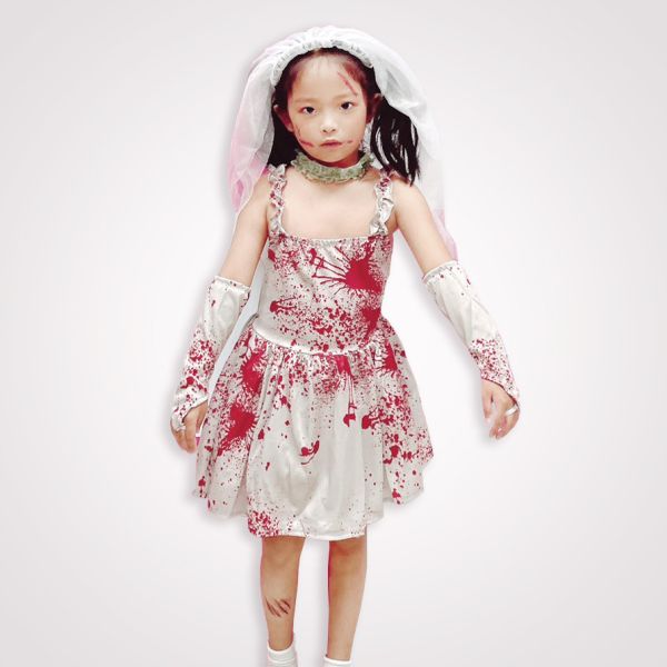 小小鬼新娘 萬聖節服裝 變裝派對 小小鬼新娘 萬聖節服裝 變裝派對 角色扮演筱雅衣舖【BA1207】桃園萬聖節服裝 桃園角色扮演 桃園萬聖城