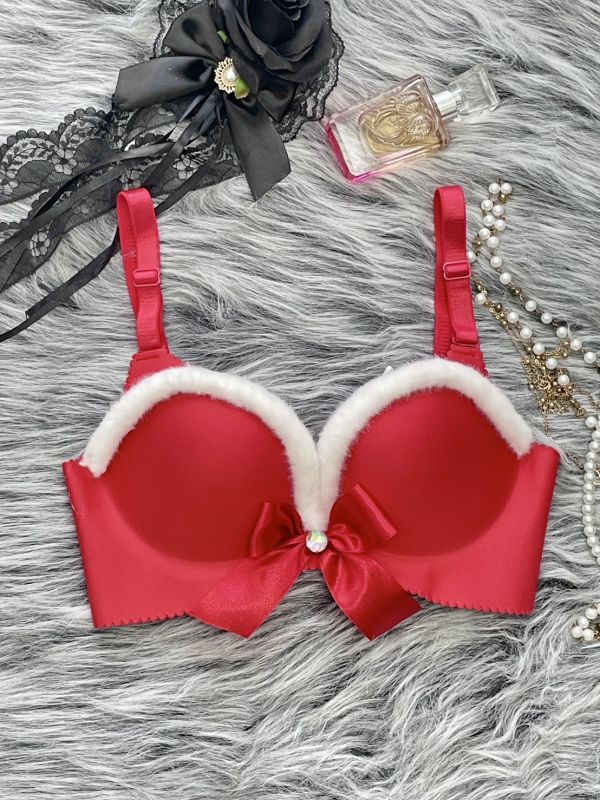 爆乳聖誕比基尼 聖誕比基尼無鋼圈爆乳厚杯 聖誕寫真服 筱雅衣舖【E06-1】