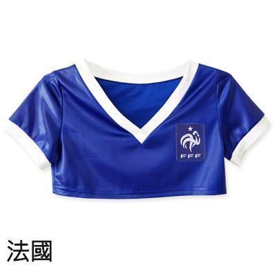 超短版世界盃足球T恤女運動上衣 世界盃足球T恤女運動上衣 露南半球超短T恤 露半乳T恤 足球衣 筱雅衣舖【BT1118】