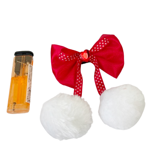 手作聖誕蝴蝶結頭飾 手作聖誕頭飾髮夾聖誕蝴蝶結頭飾 耶誕小禮服派對頭飾舞台造型 攝影寫真 筱雅衣舖【A85-1】