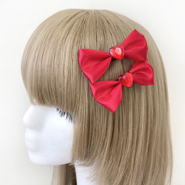 手作聖誕蝴蝶結頭飾 手作聖誕頭飾髮夾聖誕蝴蝶結頭飾 耶誕小禮服派對頭飾舞台造型 攝影寫真 筱雅衣舖【A85-1】