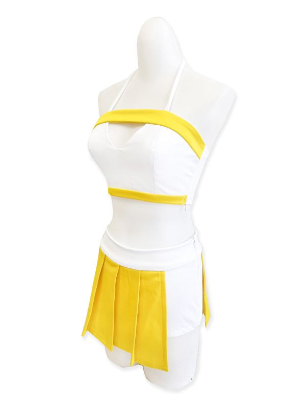 2025新款黃白車展資訊展賽車服 2025新款車展資訊展賽車服 展場服裝 啦啦隊表演服台灣製 【BT97】【筱雅衣舖】