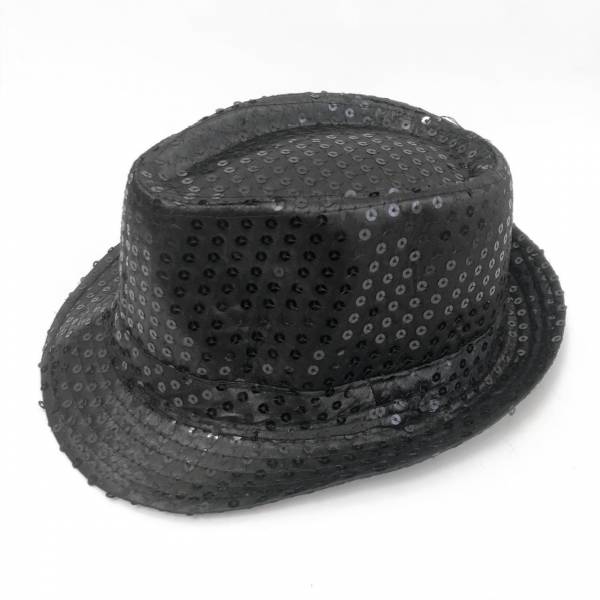 亮片爵士帽 舞台造型帽多色 亮片爵士帽 舞台造型帽多色 尾牙 表演 萬聖節 筱雅衣舖【A109】