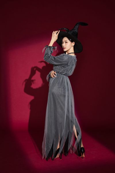 恐怖鬼新娘服裝 萬聖節變裝女巫服 桃園萬聖節服裝 恐怖鬼新娘服裝 萬聖節變裝女巫服 萬聖節角色扮演 筱雅衣舖【BA1258】