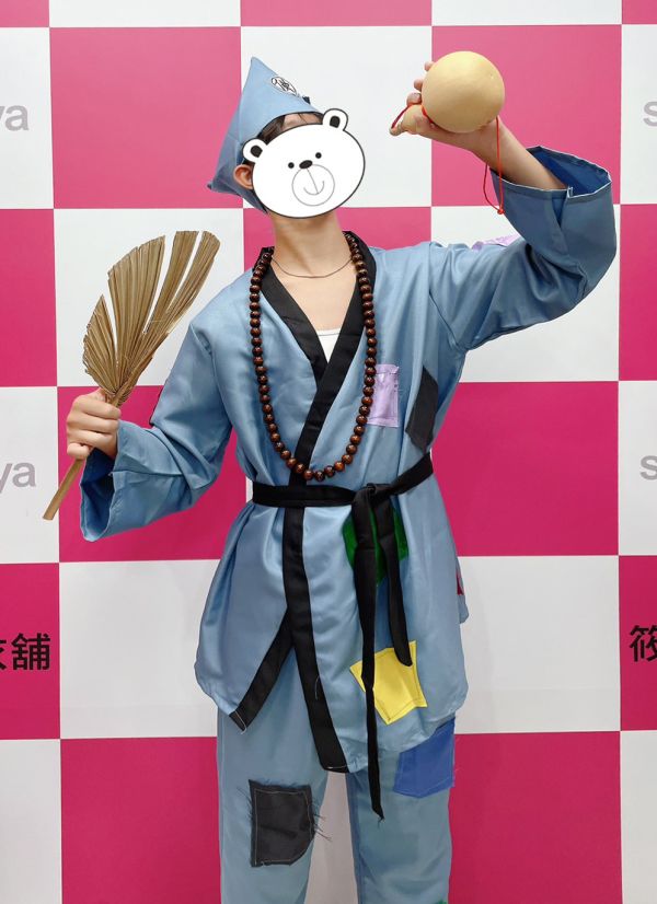 角色扮演濟公服裝6件組 濟公服裝6件組成人表演服裝 濟公師父萬聖節服裝搞怪搞笑服裝尾牙春酒變裝化裝舞會 廟公乩童 道士筱雅衣舖【BA1263