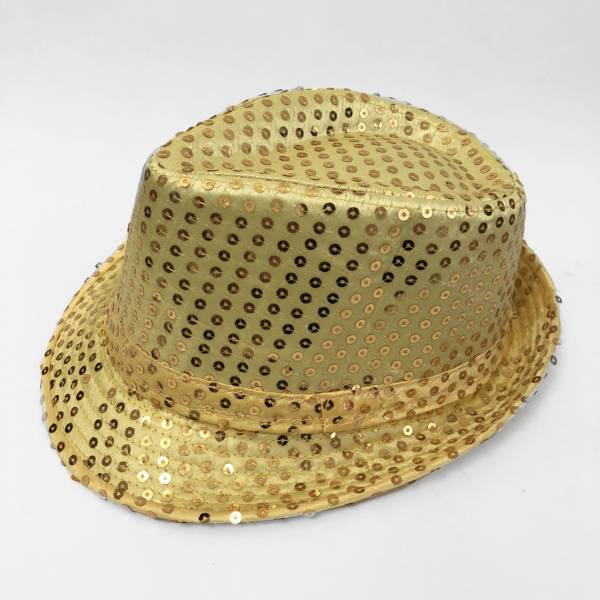 亮片爵士帽 舞台造型帽多色 亮片爵士帽 舞台造型帽多色 尾牙 表演 萬聖節 筱雅衣舖【A109】