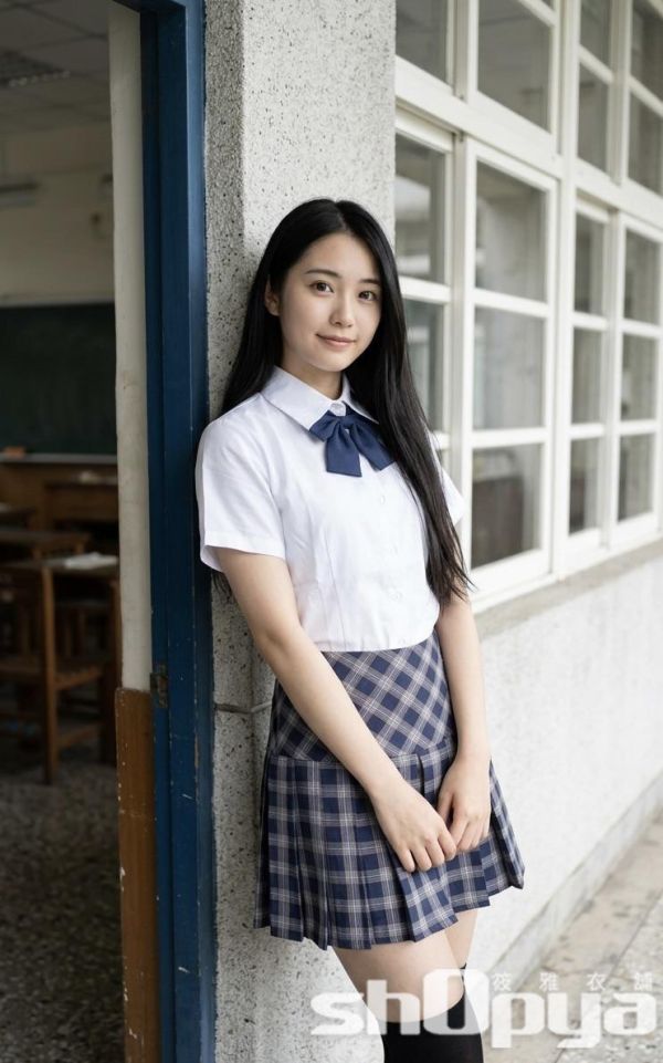 藍色蘇格蘭格百褶裙 學生裙 格子學生裙 經典百褶裙  JK制服裙 蘇格蘭格子裙 大尺碼 筱雅衣舖 【BA625-1】桃園制服 學生服