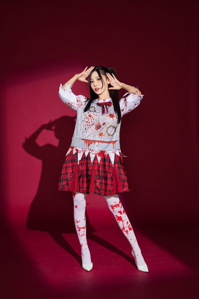 2025新品恐怖鬼學生服裝 桃園萬聖節服裝 恐怖鬼學生服裝  萬聖節角色扮演 筱雅衣舖【BA1257】萬聖節服裝租借