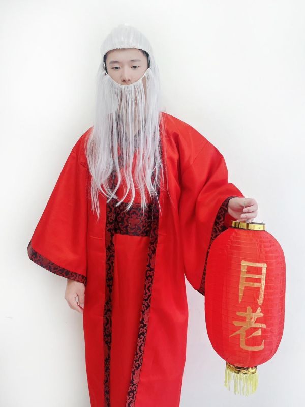 月下老人服裝戲劇古裝 