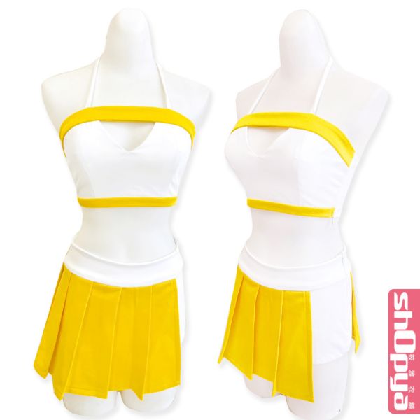 2025新款黃白車展資訊展賽車服 2025新款車展資訊展賽車服 展場服裝 啦啦隊表演服台灣製 【BT97】【筱雅衣舖】