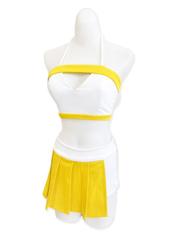 2025新款黃白車展資訊展賽車服 2025新款車展資訊展賽車服 展場服裝 啦啦隊表演服台灣製 【BT97】【筱雅衣舖】
