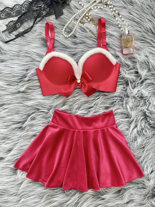 爆乳聖誕比基尼 聖誕比基尼無鋼圈爆乳厚杯 聖誕寫真服 筱雅衣舖【E06-1】
