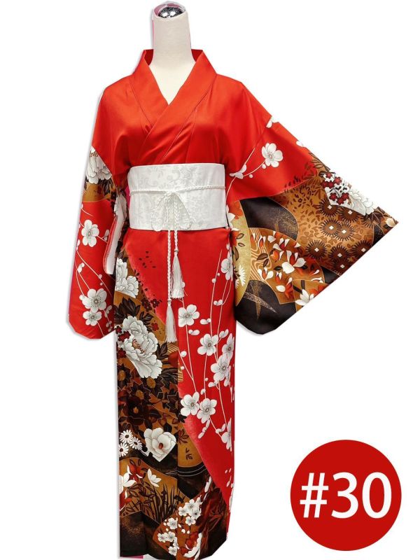 2026新色日本長和服8件組 桃園現貨日本長和服附腰封8件組附頭飾 兩趾襪 小隻馬日式和服 筱雅衣舖【BA268】