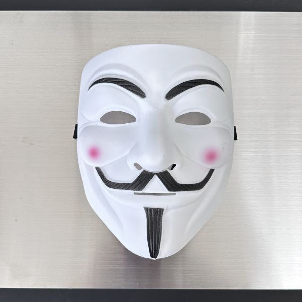 V怪客面具 金色面具 銀色面具 V怪客面具 金色面具 銀色面具化妝舞會面具變裝派對表演