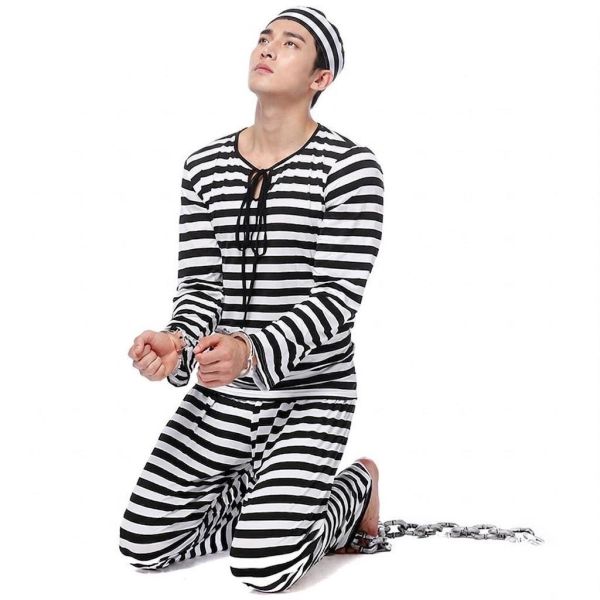 萬聖節角色扮演囚犯裝 萬聖節角色扮演囚犯裝 筱雅衣舖主題變裝 搞笑變裝 COSPLAY角色扮演