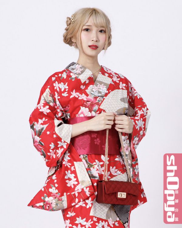 新色日本舞和服 大尺碼和服 日本浴衣和服 浴衣祭和服日本舞和服 大尺碼和服 洋裝 筱雅衣舖 【BT999】桃園和服 和服