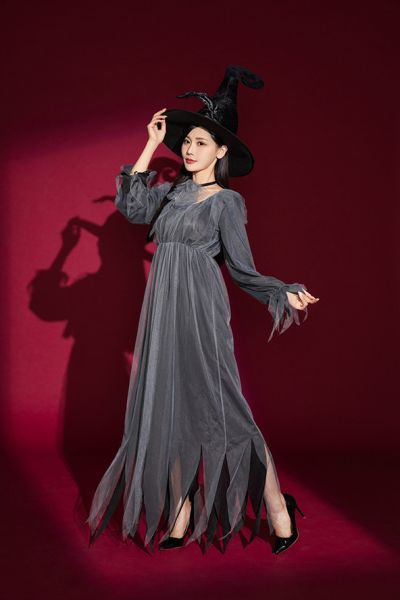 恐怖鬼新娘服裝 萬聖節變裝女巫服 桃園萬聖節服裝 恐怖鬼新娘服裝 萬聖節變裝女巫服 萬聖節角色扮演 筱雅衣舖【BA1258】