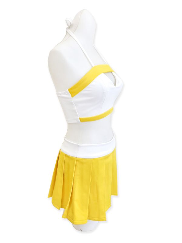 2025新款黃白車展資訊展賽車服 2025新款車展資訊展賽車服 展場服裝 啦啦隊表演服台灣製 【BT97】【筱雅衣舖】
