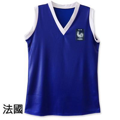 無袖足球長版背心足球服 現貨世界盃足球T恤女運動短T恤 足球衣 筱雅衣舖【BT1116】足球服 女足球服