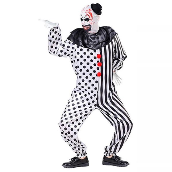 萬聖節服裝小丑角色造型服 萬聖節服裝小丑角色造型服 小丑服裝 小丑角色扮演 筱雅衣舖 桃園角色扮演 變裝派對