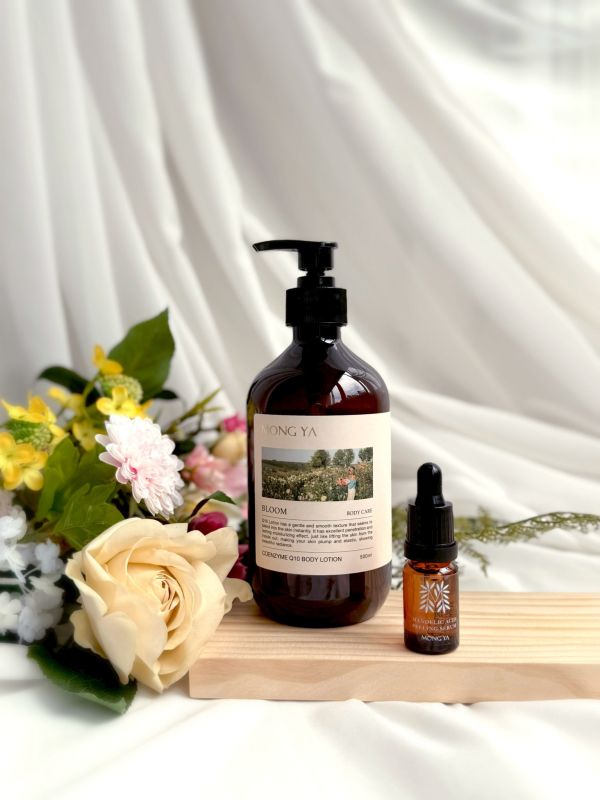 【NEW】仲夏煥膚身體乳組-Q10植萃光采身體乳500ml(綻放)+瞬效淨白精華液10ml 身體乳液,美白身體乳,美白,暗沉,提亮,網美,乳液,清爽乳液