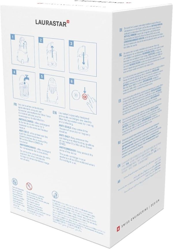 ＊錦達＊LAURASTAR LIFT XTRA/IZZI 防水垢濾芯 三入組 LAURASTAR,蒸汽,掛燙機,3.9 bar,強勁乾式蒸汽,殺菌,腸病毒,恆隆行,疫情,pchome,蝦皮,momo,東森購物,下殺,特賣會,清倉價,雙十一,防水垢濾芯,LIFT,XTRA,IZZI