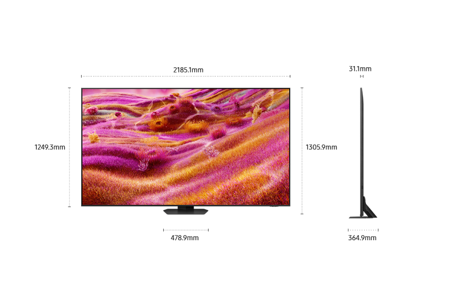 ＊錦達＊SAMSUNG 三星 98型QLED AI智慧顯示器 QA98QN90FAXXZW SAMSUNG,三星,98吋電視推薦 2025, QLED 電視推薦,
QA55QN90FAXXZW ,SAMSUNG智慧電視保固,錦達數位,永昌電器,MOMO,PCHOME,東森購物,蝦皮購物,商務展示用大電視推薦,2025 年超大尺寸電視選購指南,大尺寸電視怎麼選