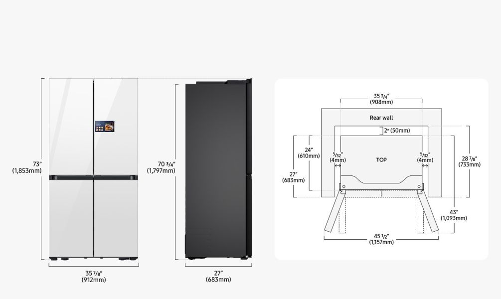 * 錦達 * SAMSUNG 三星 Bespoke AI™ 631L四門旗艦冰箱 RM90F64E1WTW SAMSUNG,三星,LG,樂金,RM90F64E1WTW,BESPOKE,對開冰箱,省電冰箱推薦,節能冰箱推薦2025,四門冰箱旗艦款 CP值高,MOMO,蝦皮購物,東森購物,PCHOME,永昌電器,台中買冰箱推薦 錦達,冰箱最優惠,錦達電器 冰箱快速出貨
