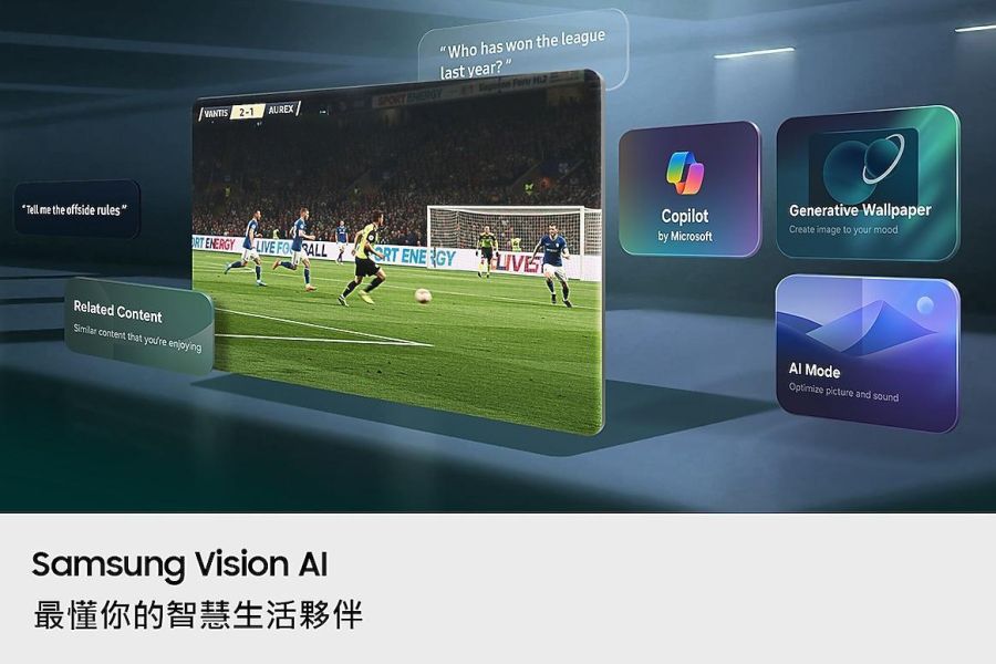 * 錦達 *【2026新款】Samsung 三星55型 4K 144Hz Mini LED AI智慧顯示器 UA55M80HAXXZW UA55M80HAXXZW,Samsung,三星電視,新成屋55吋電視推薦,高CP值智慧電視推薦,新婚新居電視推薦,小家庭電視推薦,專業配送安裝電視
