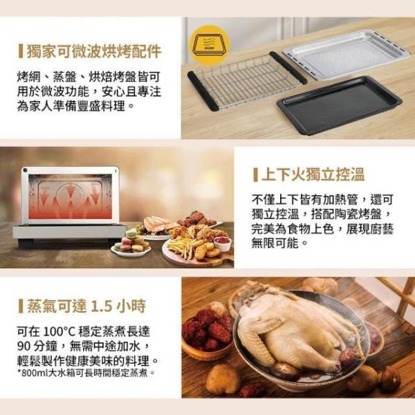 * 錦達 * 【8合1人氣廚電｜Whirlpool 惠而浦 Coloris系列 32L 8合1全能氣炸蒸烤微波爐 MWP329TST】快速料理神器 小家庭微波爐推薦,8合1微波爐推薦,忙碌家庭料理電器,台中廚電線上購買 推薦,忙碌家庭 料理電器,家庭廚電推薦Whirlpool,惠而浦微波爐 哪裡買,台中 廚電配送 推薦