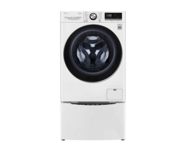 【line@私訊有優惠】LG WD-S90VDW+WT-D200HW 冰瓷白  9+2公斤 蒸洗脫 洗衣機 LG,樂金 ,9公斤,蒸洗脫烘,滾筒洗衣機, WD-S90VDW,WT-D200HW,486,lg,滾筒洗衣機,小蔡電器,日立,洗衣機,國際