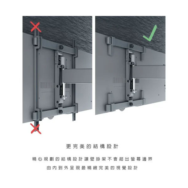 ＊錦達＊VOGEL'S TVM 3665 40-77吋 單臂式伸縮壁掛架（OLED適用）代理商公司貨 代理商公司貨,VOGEL'S,40-77吋,超薄型懸臂式壁掛架,TVM 3665,最大承重35KG,荷蘭原裝,錦達數位,永昌電器,蝦皮,momo,pchome,東森購物,台中市